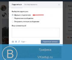 Apa itu repost di Vkontakte dan bagaimana cara melakukannya?