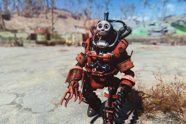Fallout 4 how to collect all modifications of robots