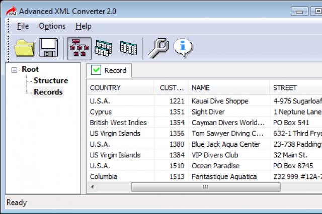 Конвертирование файла XML do CSV