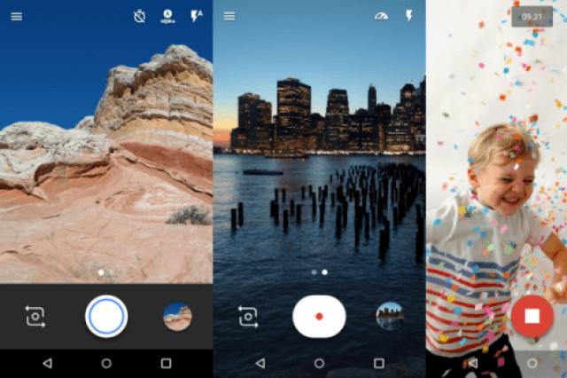 Bir akıllı telefon ve tablette android için efektlere sahip en iyi kamerayı seçme Android için kamera uygulaması